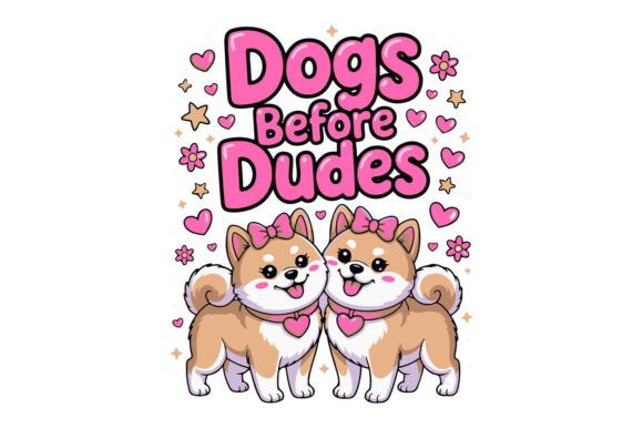 Dogs Before Dudes Vector SVG T-shirts: A Designer's Asset