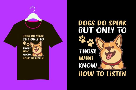 Dogs Do Speak but Only: The Vector Art for Modern Apparel