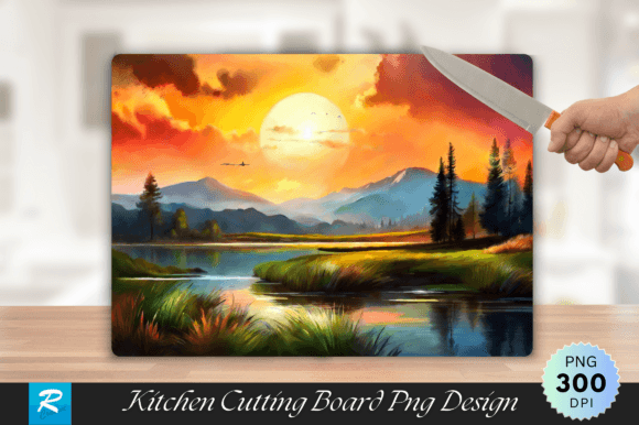 Handmade Nature Painting Cutting Board: A Designer’s Guide