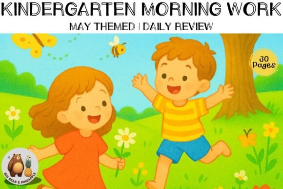 Kindergarten Morning Work May Themed: A Design Deep Dive