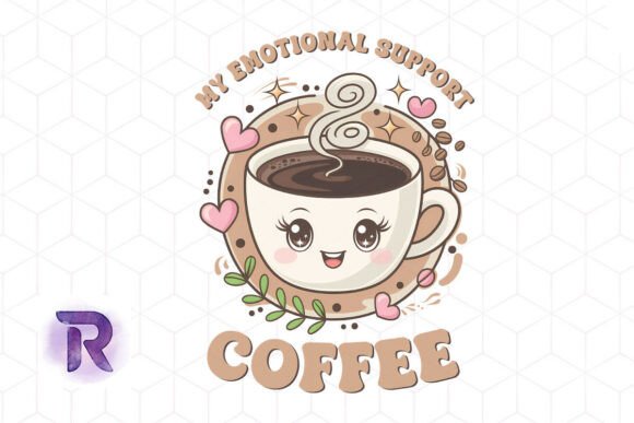 My Emotional Support Coffee PNG: A Creative's Best Friend
