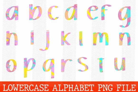 Pastel Splatter Lowercase Alphabet Soft: A Creative Guide